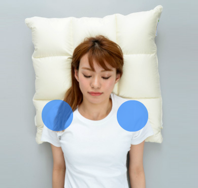 姿勢ドクター監修、肩こり横向き寝対策オーダーメイド枕